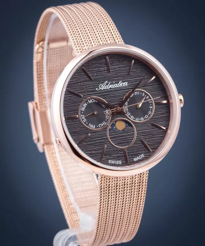 Dámské hodinky Adriatica Moonphase A3732.9116QF A3732.9116QF
