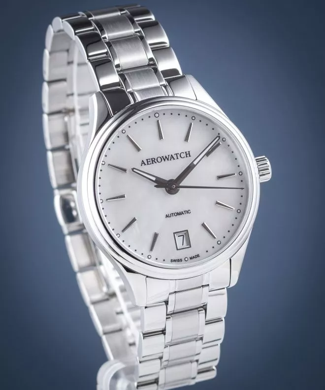 Dámské hodinky Aerowatch Les Grandes Classiques Automatic 60980-AA02-M 60980-AA02-M