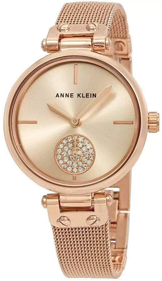 Dámské hodinky Anne Klein Rose Gold-Tone AK-3000RGRG AK-3000RGRG
