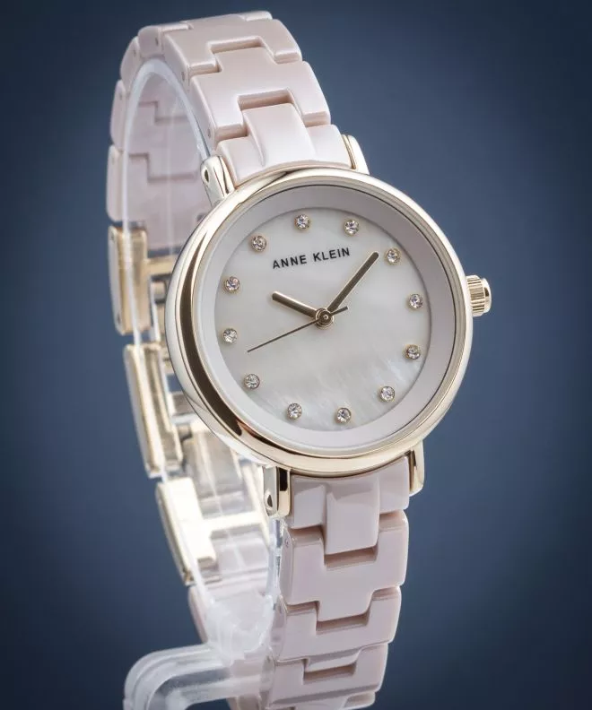 Dámské hodinky Anne Klein Anne Klein Crystal Accented Ceramic AK/3312TNGB AK/3312TNGB