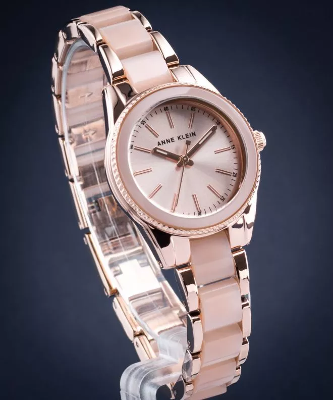 Dámské hodinky Anne Klein Rose Gold-Tone AK-3212LPRG AK-3212LPRG