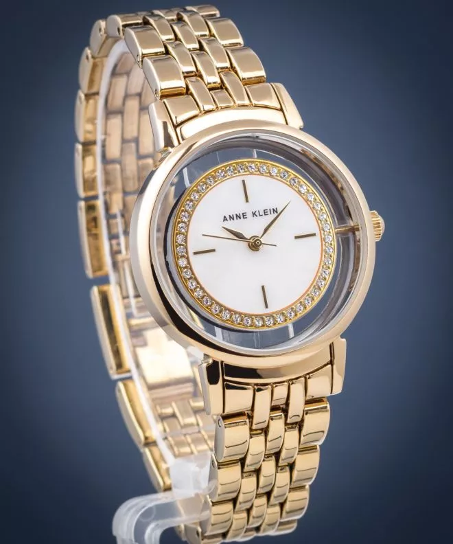 Dámské hodinky Anne Klein Swarovski Crystal Accented AK/3692MPGB AK/3692MPGB