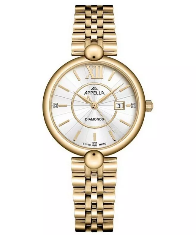 Hodinky Appella Classic Diamonds L50011.1163DQ