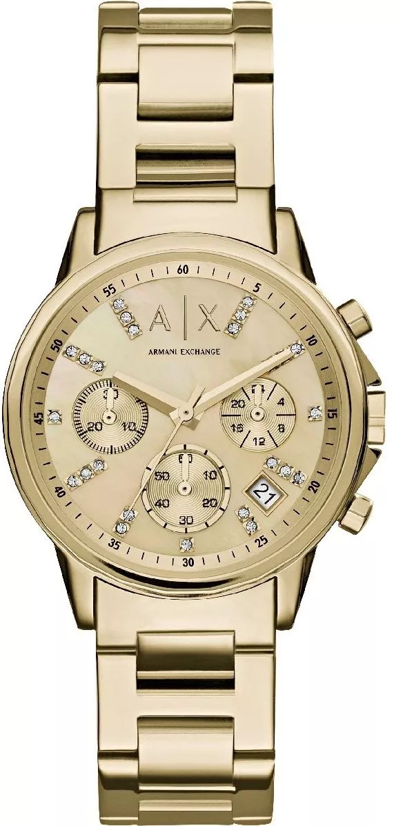 Dámské hodinky Armani Exchange Lady Banks Chronograph AX4327 AX4327