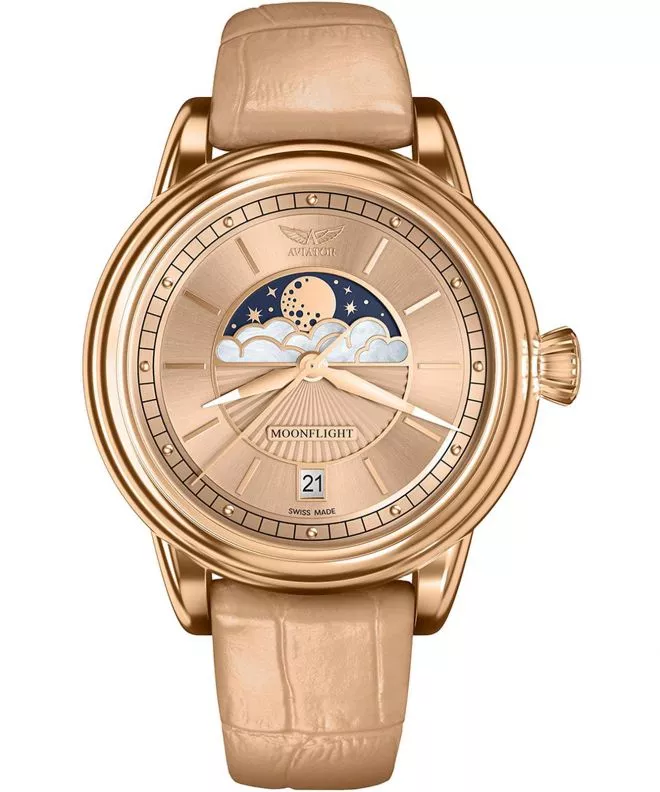Dámské hodinky Aviator Douglas Moonflight V.1.33.2.260.4 V.1.33.2.260.4