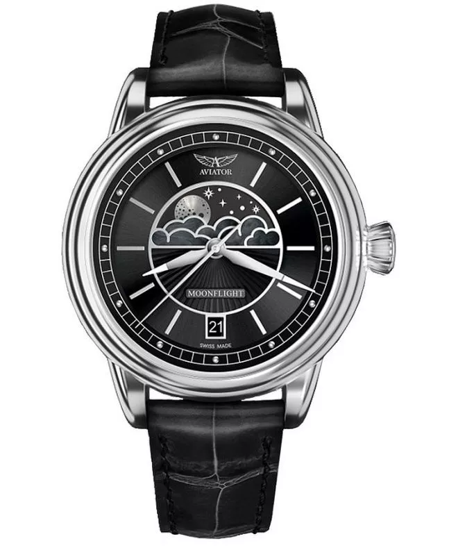 Dámské hodinky Aviator Moonflight V.1.33.0.252.4 V.1.33.0.252.4