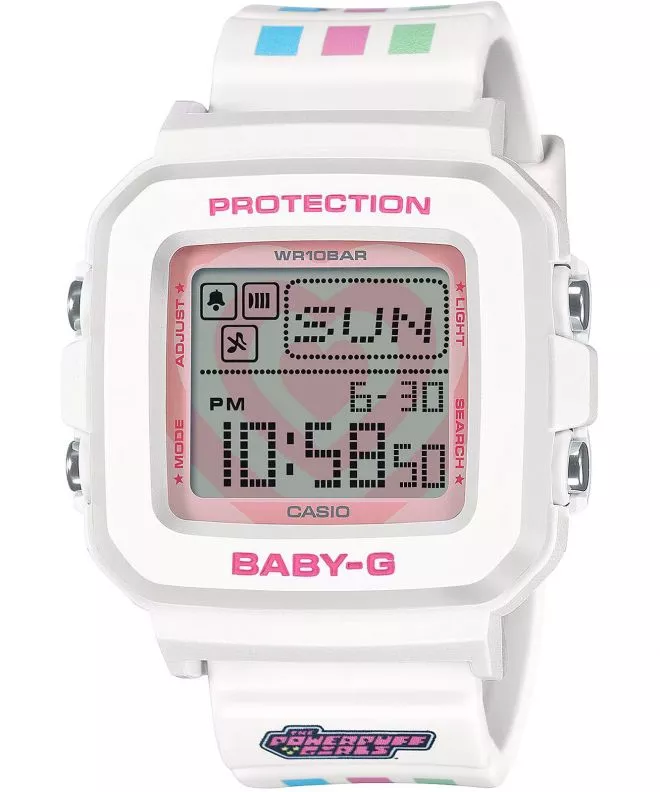 Hodinky Casio BABY-G Classic PLUS x THE POWERPUFF GIRLS Gift Set BGD-10KPP-7ER