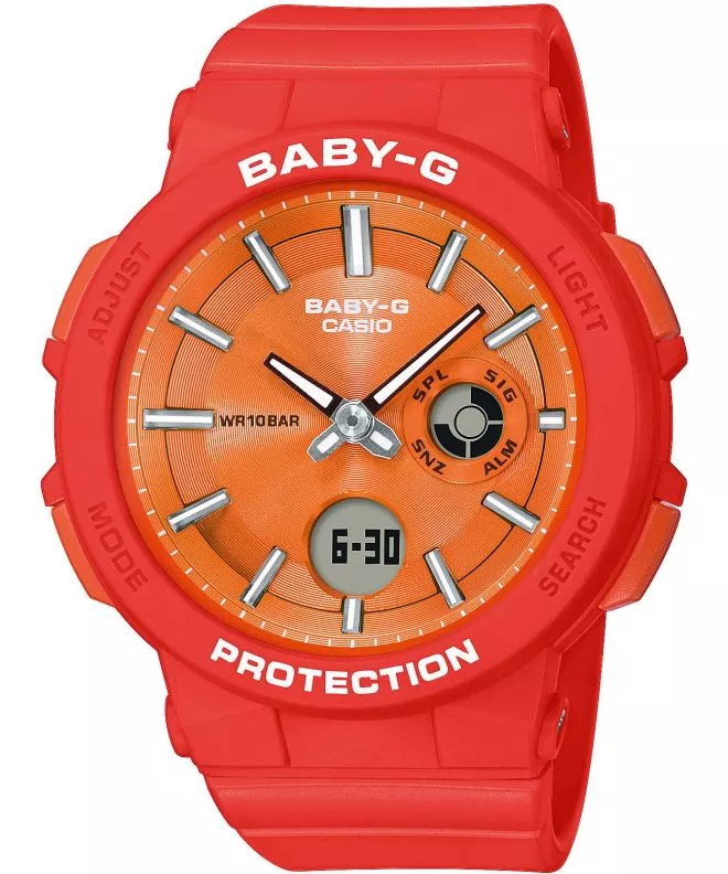 Dámské hodinky Baby-G Neon Illuminator BGA-255-4AER BGA-255-4AER