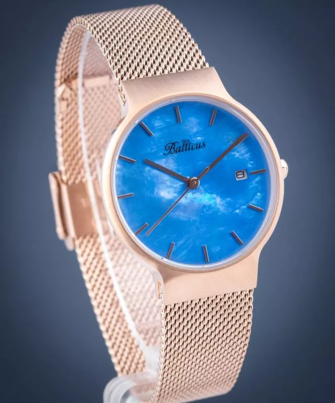 Dámské hodinky Balticus Sky Rose Gold Blue Pearl BLT-SKYRBL (S-RG-B-P) BLT-SKYRBL (S-RG-B-P)