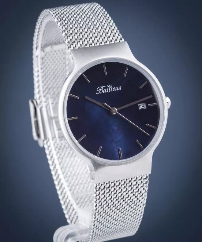 Dámské hodinky Balticus Sky Silver Navy Blue Pearl BLT-SKYSNBL (S-S-NB-P) BLT-SKYSNBL (S-S-NB-P)