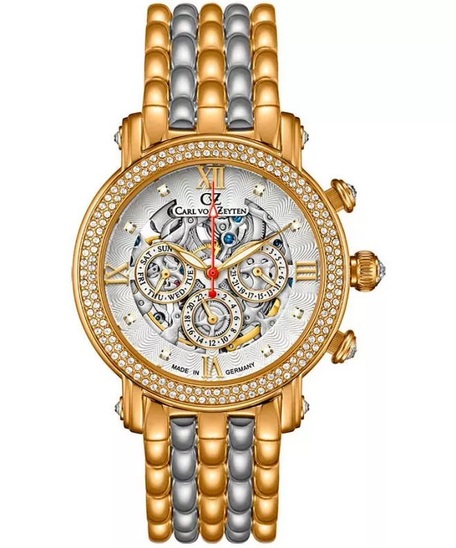 Hodinky Carl von Zeyten Kniebis Skeleton Automatic CVZ0062RWBS