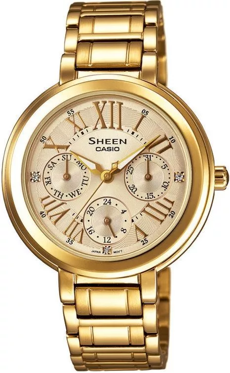 Dámské hodinky Casio Sheen SHE-3034GD-9AUER SHE-3034GD-9AUER