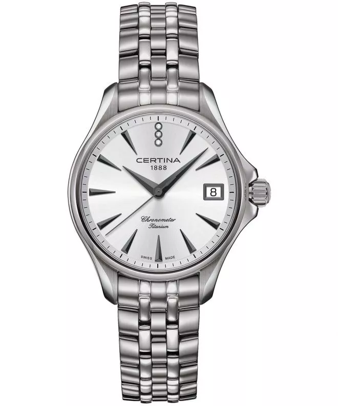Dámské hodinky Certina Aqua DS Action Lady Diamonds Titanium C032.051.44.036.00 (C0320514403600)