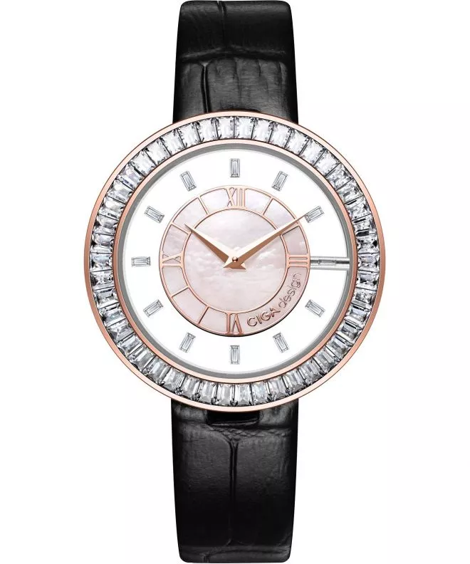 Hodinky Ciga Design D Series SPARKLE D022-REWH-1BK