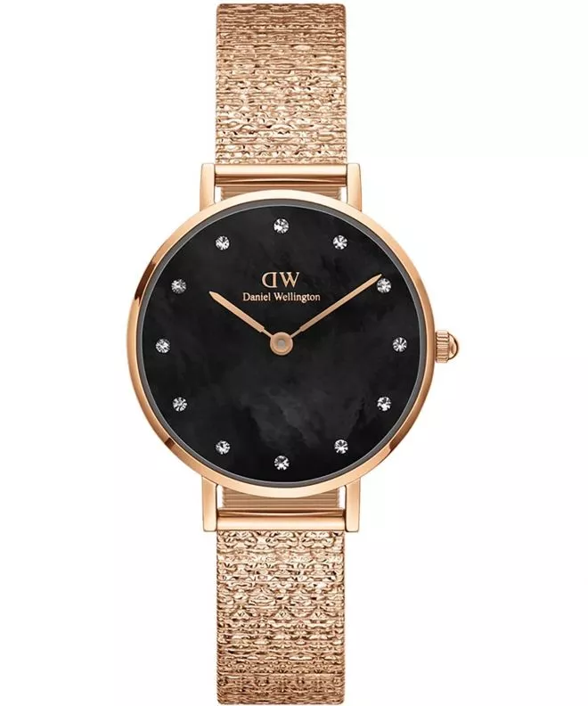 Hodinky Daniel Wellington Petite Lumine Pressed Piano Rose Gold 28 DW00100591