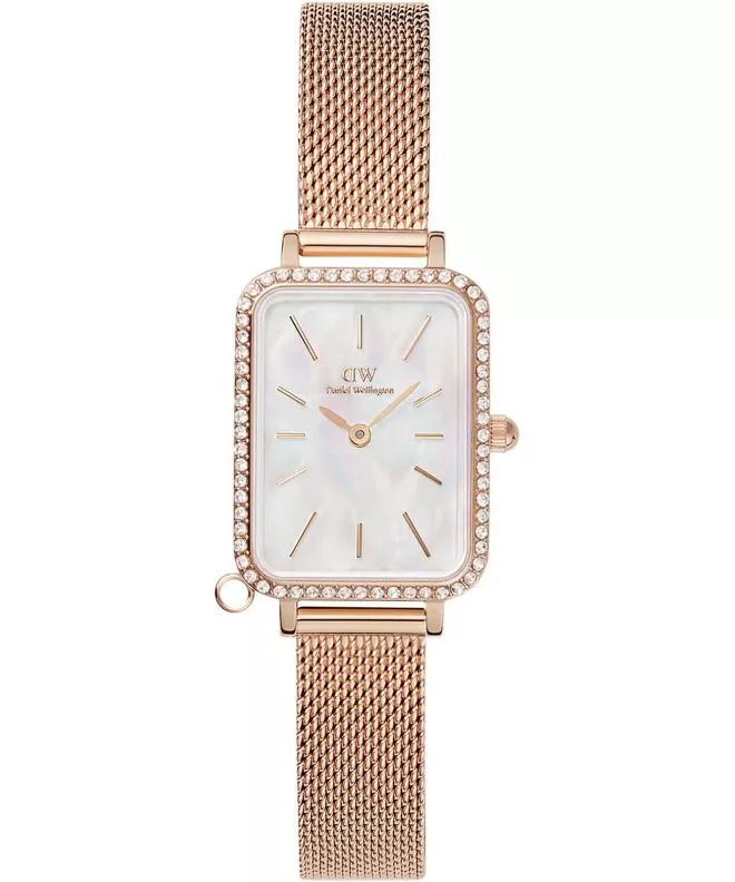 Hodinky Daniel Wellington Quadro Charm Bezel 20 DW00100748