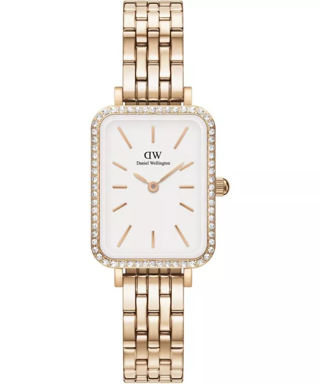 Hodinky Daniel Wellington Quadro Lumine Bezel 5-Link Melrose 40 DW00100672
