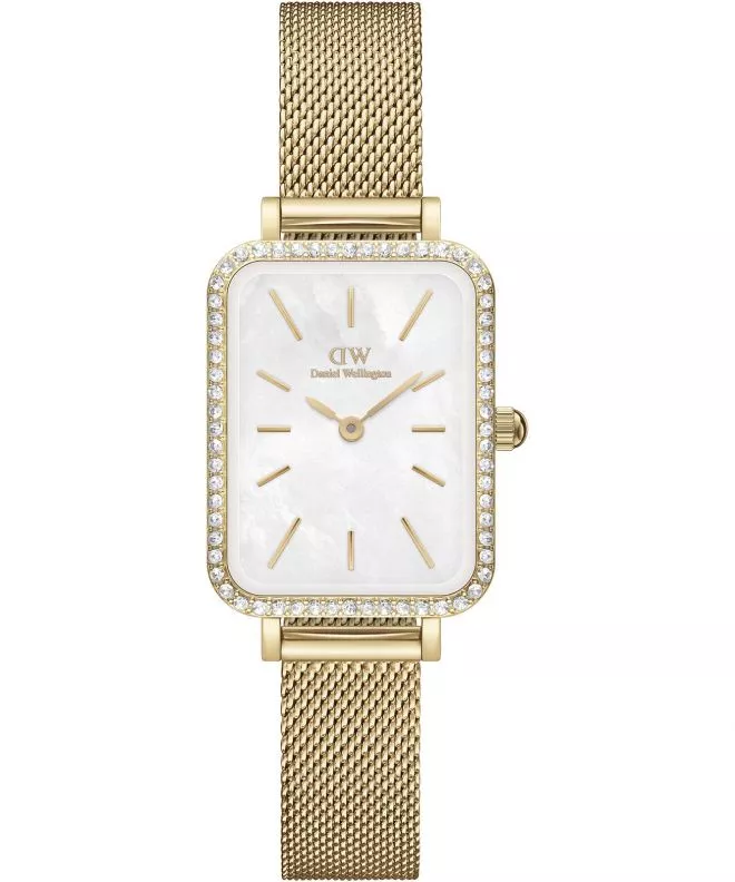 Hodinky Daniel Wellington Quadro Lumine Bezel Evergold 40 DW00100668