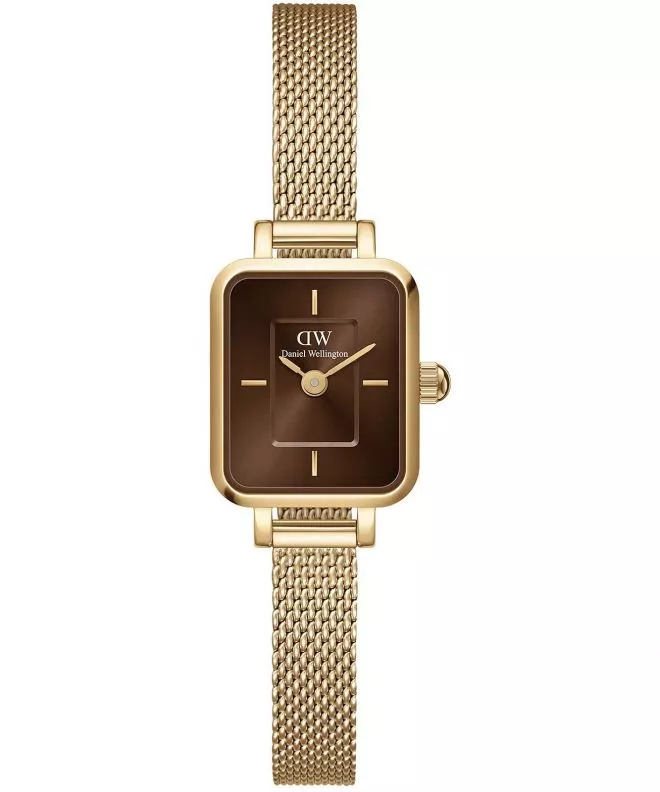 Hodinky Daniel Wellington Quadro Mini Evergold Amber 15 DW00100654