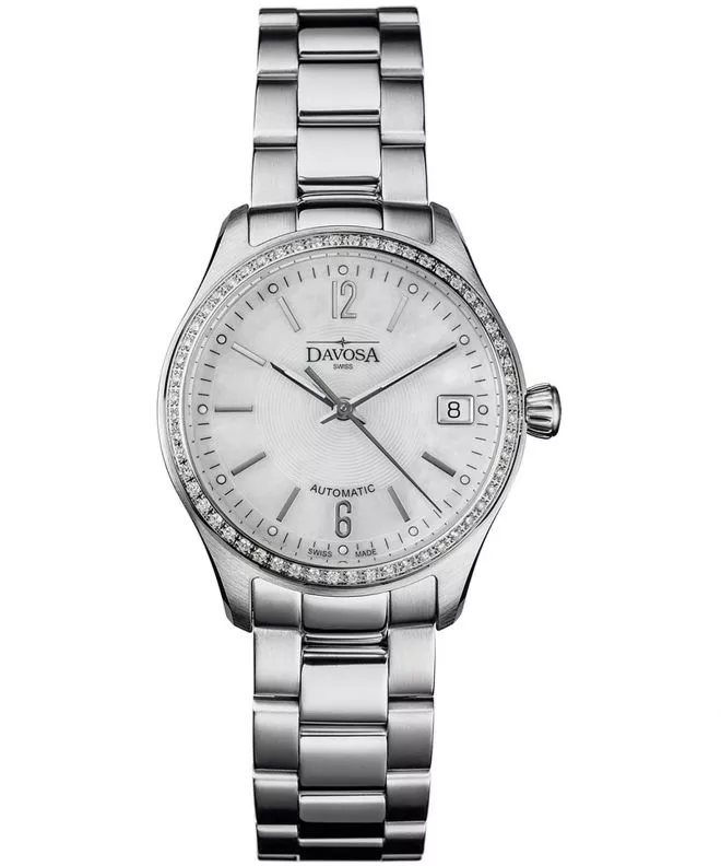 Dámské hodinky Davosa Newton Lady Diamond Automatic 166.191.10 166.191.10