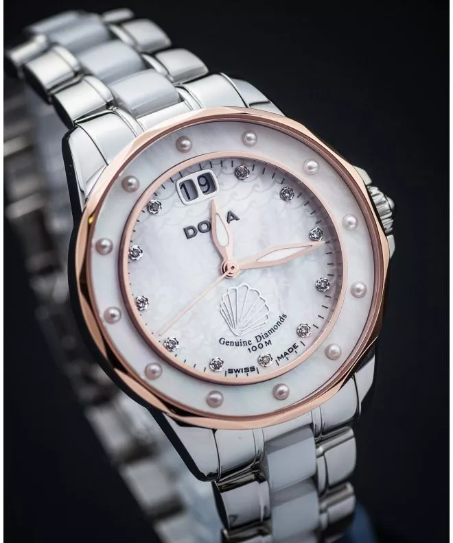 Dámské hodinky Doxa Oceanelle Treasure D151RMW D151RMW
