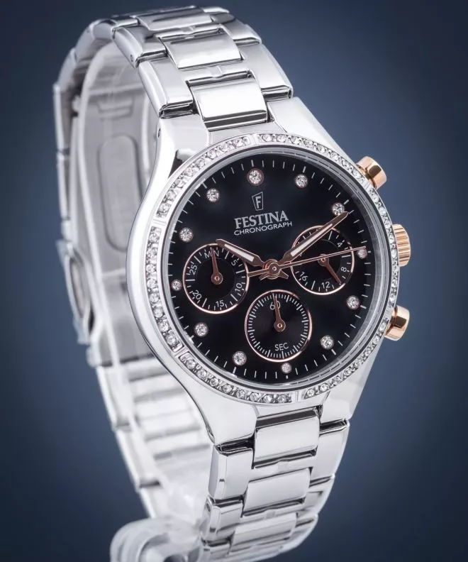 Dámské hodinky Festina Boyfriend Collection Chronograph F20401/4 F20401/4