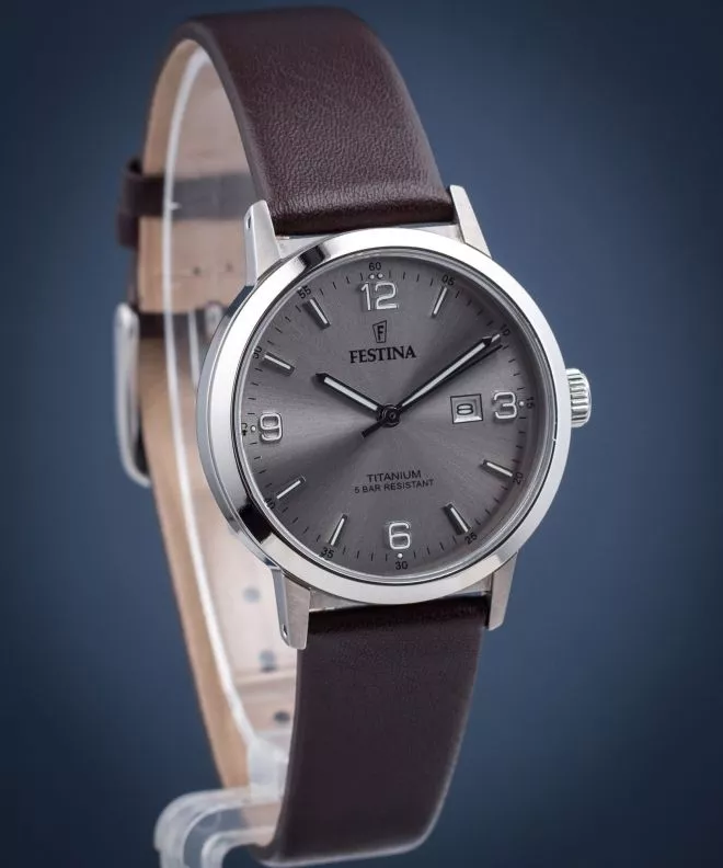 Dámské hodinky Festina Titanium Date F20472/2 F20472/2