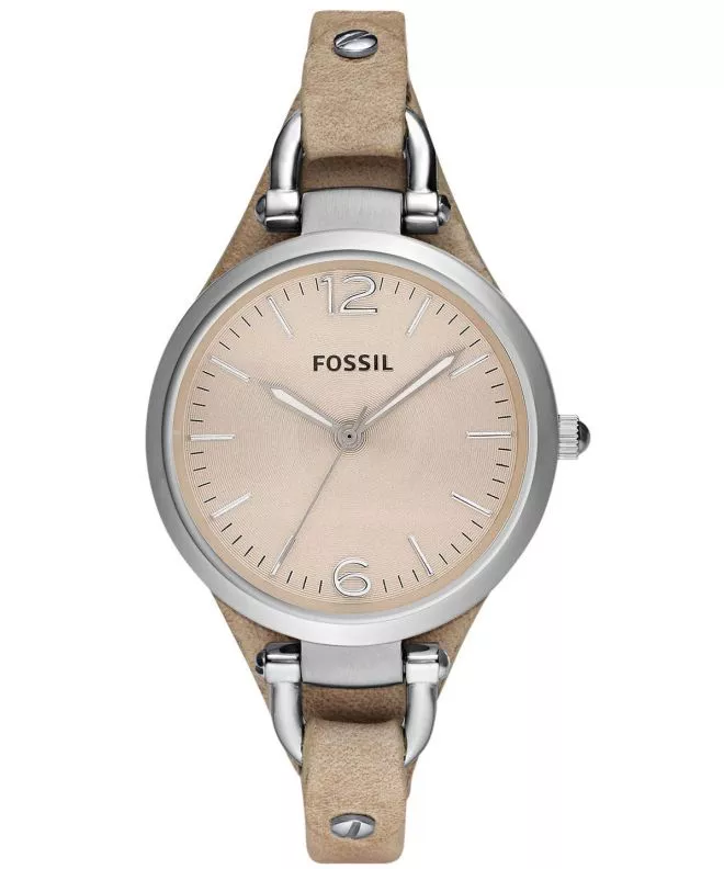 Dámské hodinky Fossil Delicate Georgia Leather ES2830 ES2830