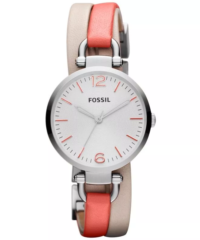 Dámské hodinky Fossil Georgia Leather ES3222 ES3222