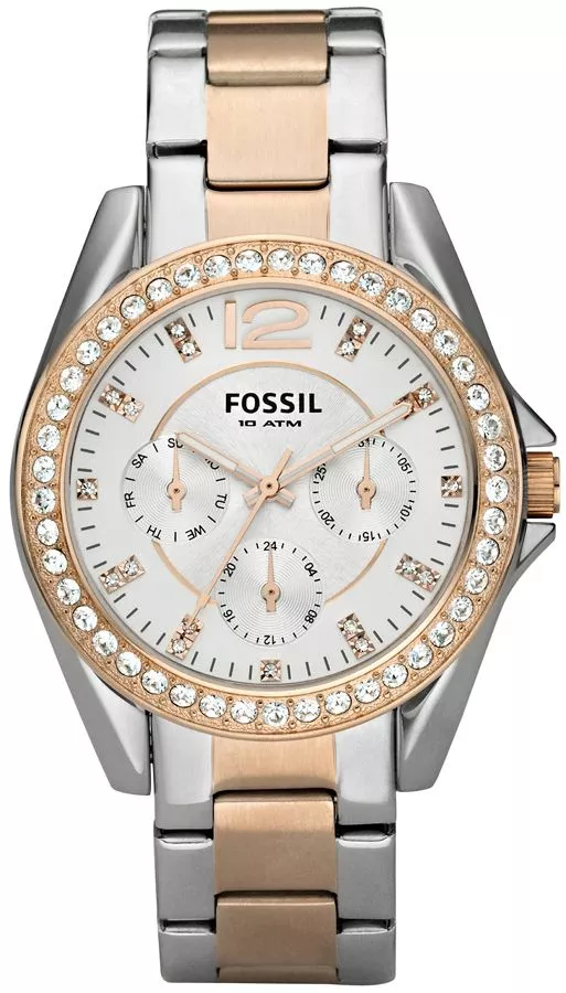 Dámské hodinky Fossil Riley Stainless Steel ES2787 ES2787