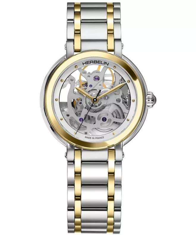 Hodinky Herbelin Galet Automatic Skeleton 1630BTSQ12