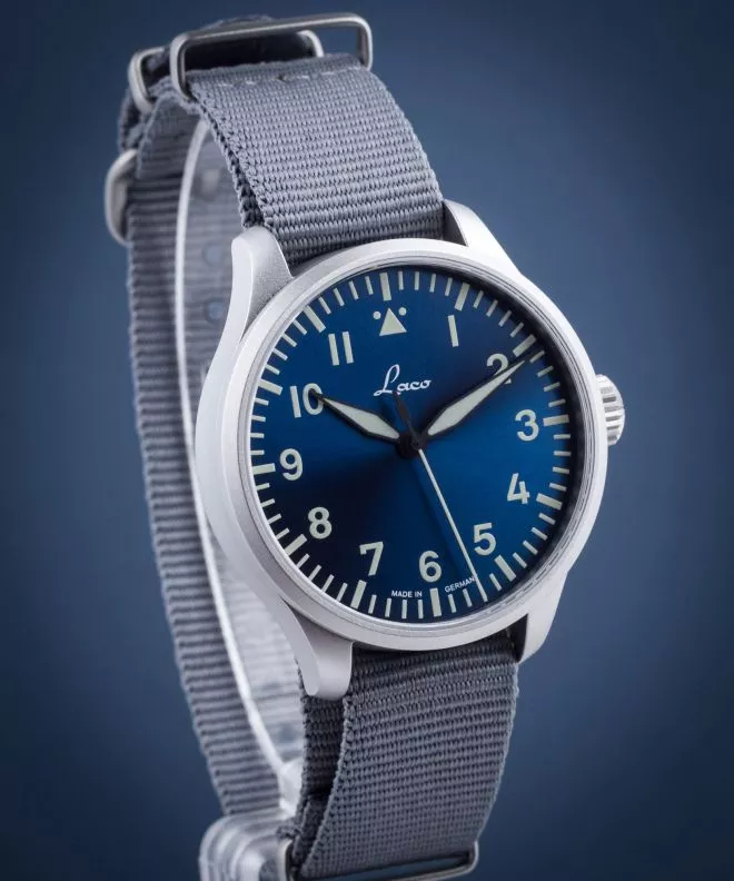 Hodinky pánské Laco Augsburg Blaue Stunde 39 Baumuster A LA-862102 (862102)