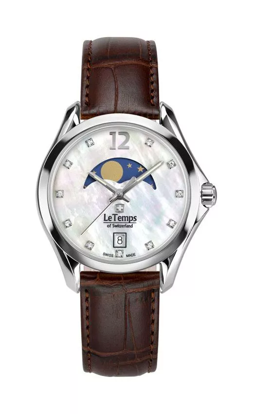Hodinky Le Temps Sport Elegance Moon Phase LT1030.06BL02