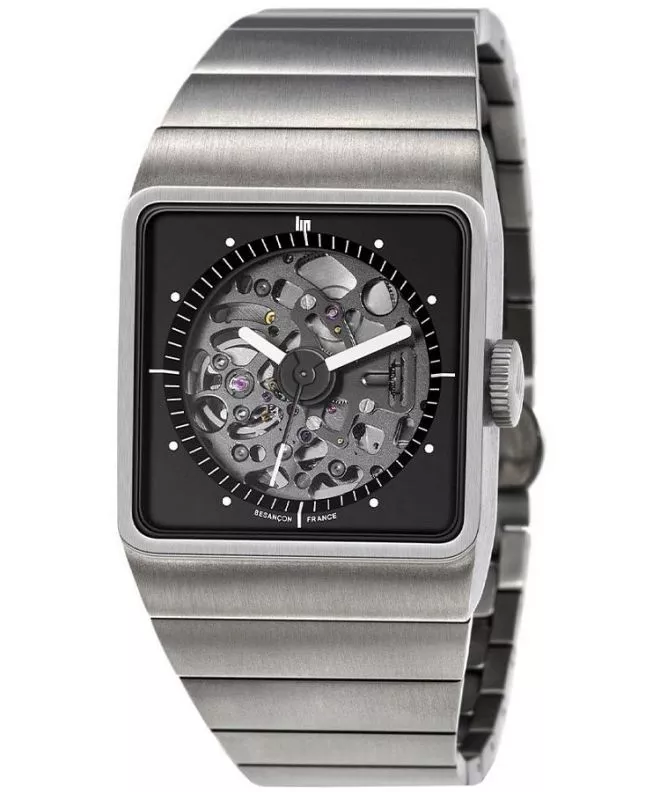 Hodinky Lip Big TV Titanium Automatic Skeleton 671656