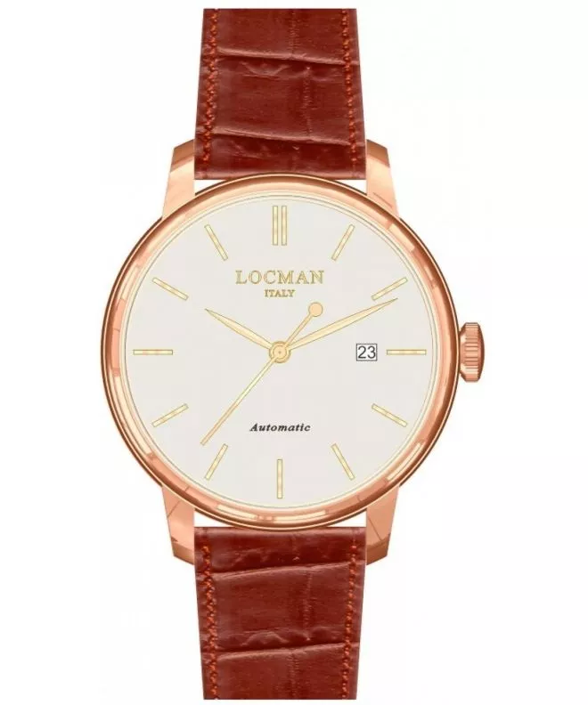 Dámské hodinky Locman 1960 Solo Tempo Automatico 0255R05R-RRAVRGPN 0255R05R-RRAVRGPN