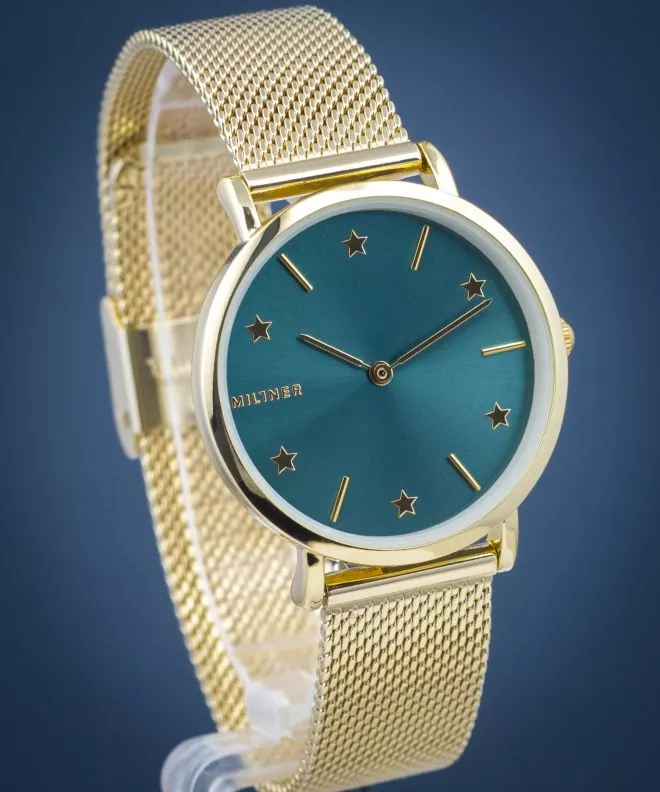 Dámské hodinky Millner Cosmos Golden Green CGG CGG