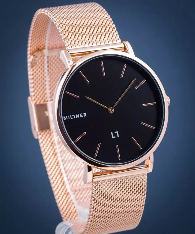 Dámské hodinky Millner Mayfair Rose Black MRB MRB