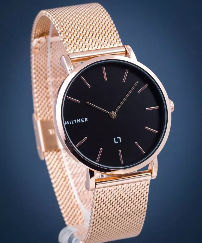 Dámské hodinky Millner Mayfair S Rose Black MRBS MRBS