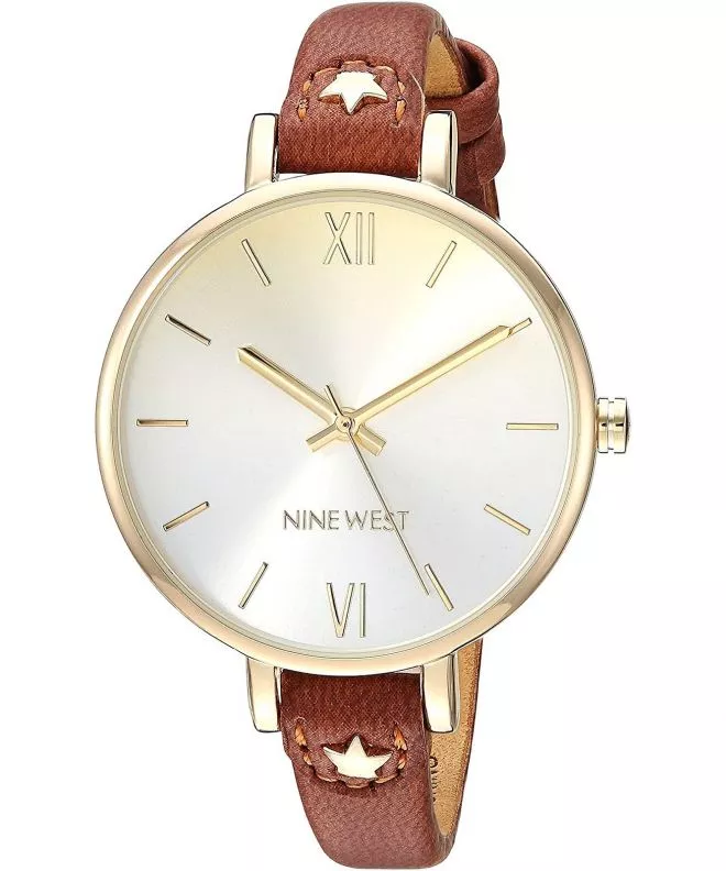 Dámské hodinky Nine West Gold-Tone NW-2124CHLU NW-2124CHLU