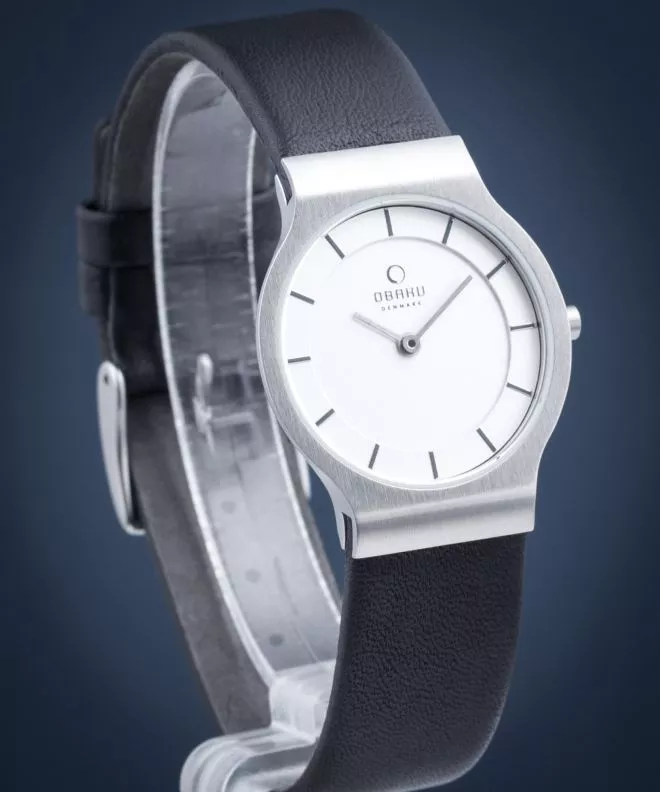 Dámské hodinky Obaku Ultra Slim V133LCIRB1 V133LCIRB1