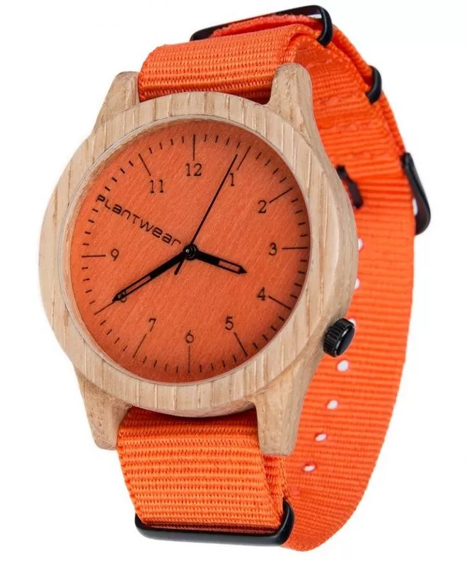 Dámské hodinky Plantwear Heritage Orange Edition Dąb 5904181500104 5904181500104