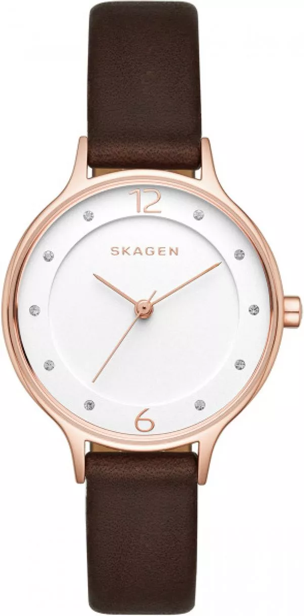 Dámské hodinky Skagen Dark Brown SKW2472 SKW2472