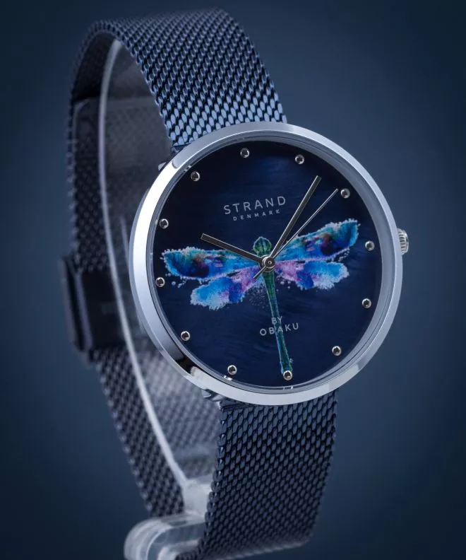 Dámské hodinky Strand by Obaku Dragonfly S700LXCLML-DD S700LXCLML-DD