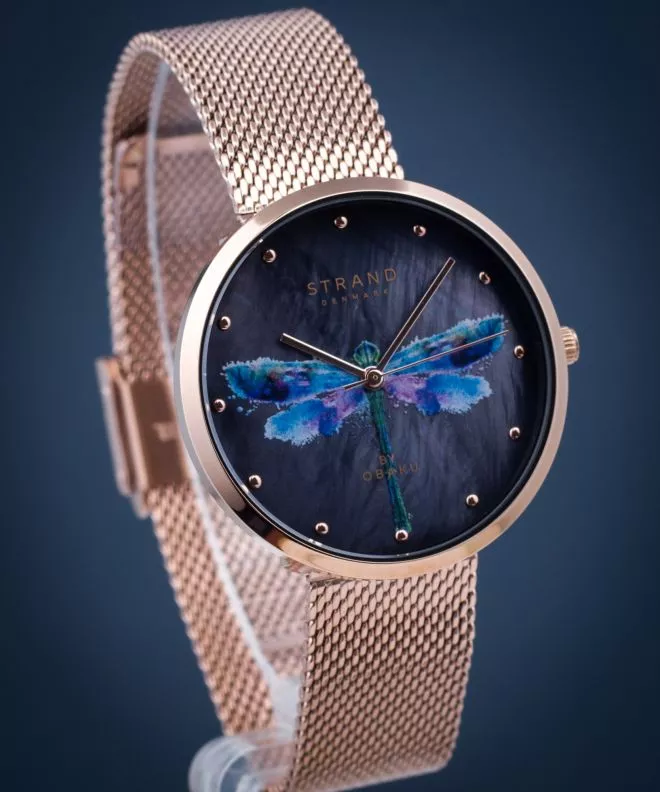 Dámské hodinky Strand by Obaku Dragonfly S700LXVBMV-DD S700LXVBMV-DD