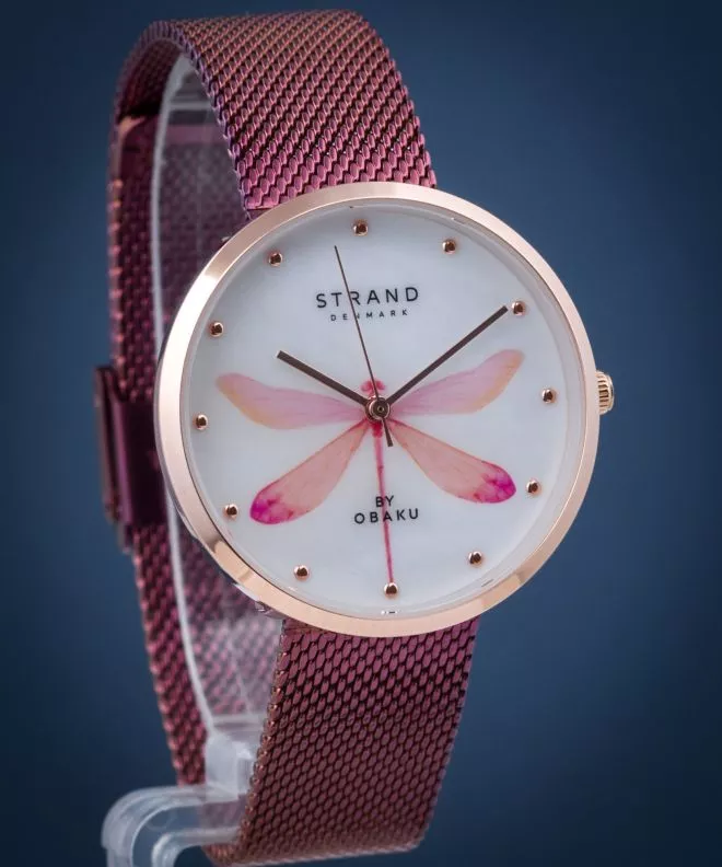Dámské hodinky Strand by Obaku Dragonfly S700LXVWMD-DDP S700LXVWMD-DDP