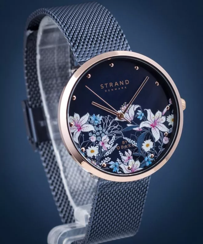 Dámské hodinky Strand by Obaku Flower S700LXVLML-DF S700LXVLML-DF