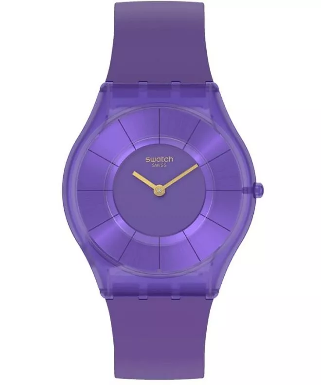 Hodinky Swatch Purple Time SS08V103