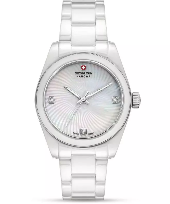 Hodinky Swiss Military Hanowa Swiss Recruit Lady Diamonds Ceramic SMWLG0005101