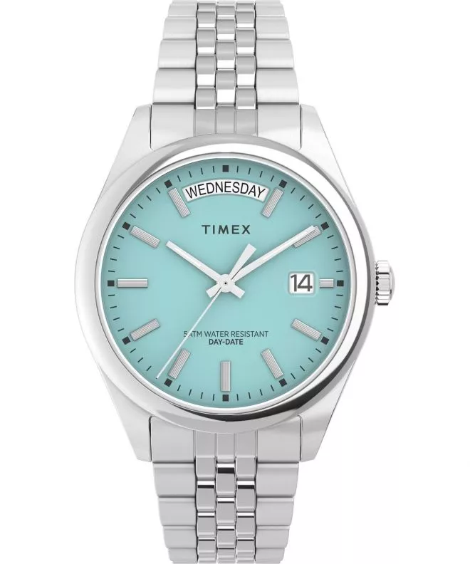 Hodinky Timex Legacy Day and Date Tiffany Blue TW2V68400