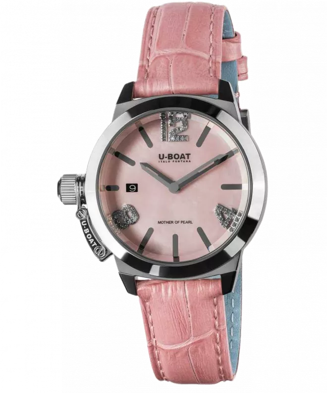 Hodinky U-BOAT Classico 38 Pink Mother Of Pearl 8480